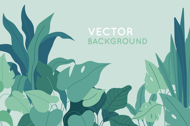 in simple flat style with copy space for text vector image