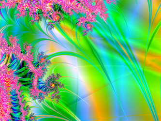 Abstract bright multicolor linear pattern color vector