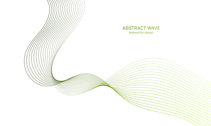 abstract colorful wave element for design digital vector image