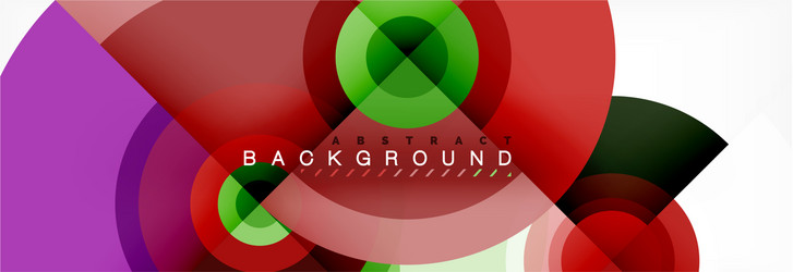 Circular abstract background vector