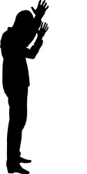 concept of failure what is it for me problem man vector image