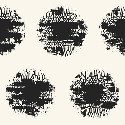 Organic dots pattern vector