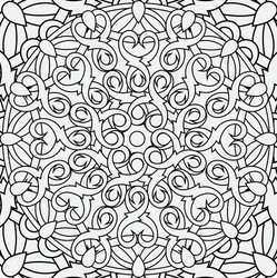 seamless background with a circular pattern vector image
