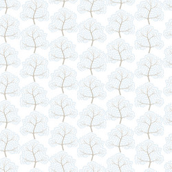 Winter trees seamless pattern vector