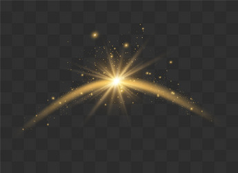 Dust sparks stars vector