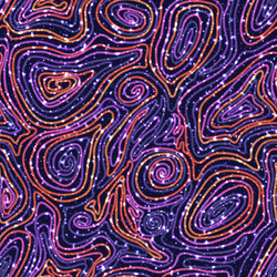 seamless pattern with colored threads vector image