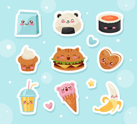 Cute Food with Faces Vector Images (over 80,000) Cute Food with Faces Vector Images (over 80,000)