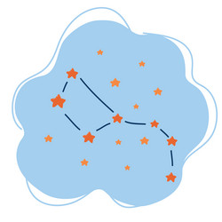 constellation big dipper vector