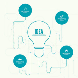 comparative chart with templates for presentation vector image