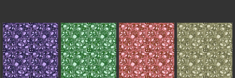 Set seamless pattern without a mask abstract vector