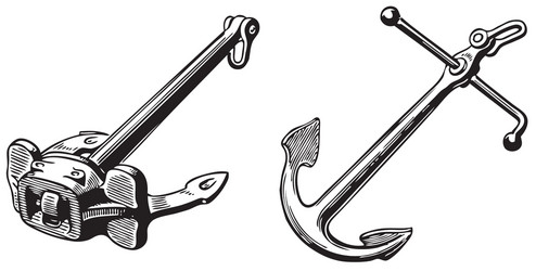 anchors Vector Image