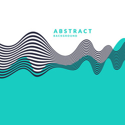 Dynamic Abstract Waves Background vector image