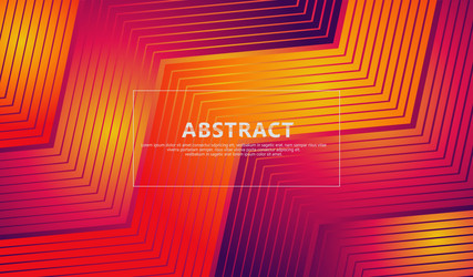 abstract lines on triangle shape background vector