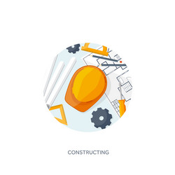 engineering and architecture vector image