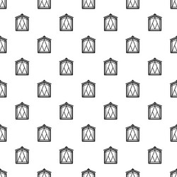 fairy window frame pattern seamless vector image