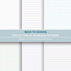 Notebook Paper Patterns vector