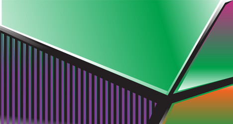 Abstract triangle geometric background template vector