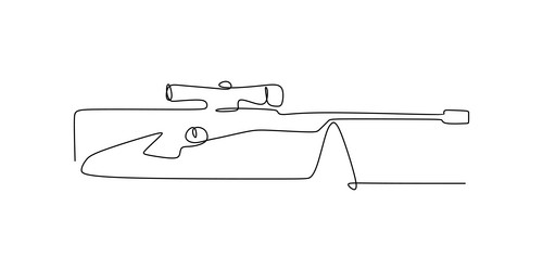 continuous line drawing tool for sniper shooting