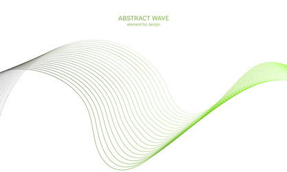 abstract colorful wave element for design digital vector image