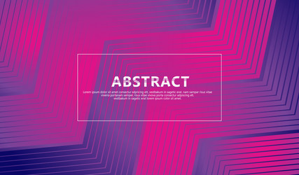 Abstract lines on triangle shape background vector