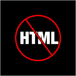 html icon do not use vector image