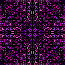 Purple repeating kaleidoscope pattern background vector