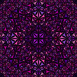 Purple repeating kaleidoscope pattern background vector