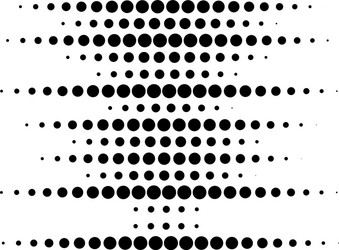 dot circles dotted lines abstract design element vector image