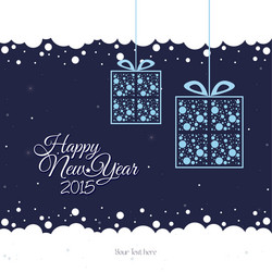 Abstract happy new year background with some vector