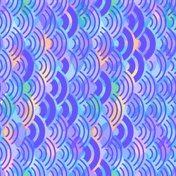 wave seamless pattern abstract scales simple vector image