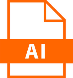 File name extension ai type vector