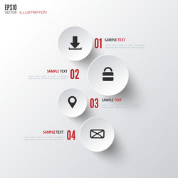 cloud computing background with web icons social vector image