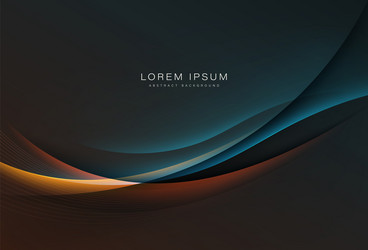 dark abstract background with overlap layer vector image