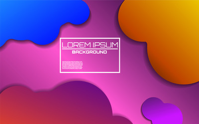 dynamic colorful background with bright gradients vector image