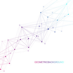 Global Network and Data Connections vector image