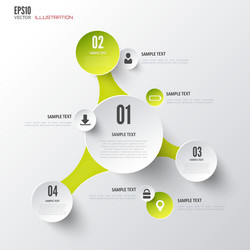 cloud computing background with web icons social vector image