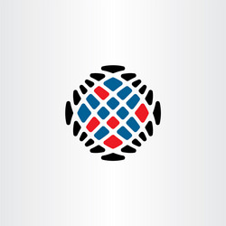 programming logo internet data icon vector