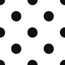seamless background with small polka dot pattern vector image