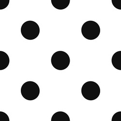 seamless background with small polka dot pattern vector