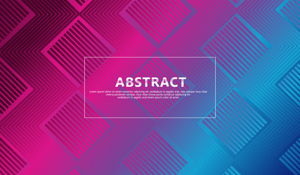 abstract lines on rectangular shape background vector image
