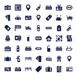 Tag icons vector