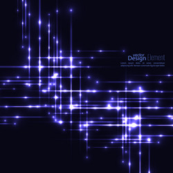 abstract background with glowing rays vector image