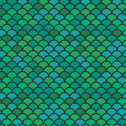 Seamless pattern in the form of flakes vector
