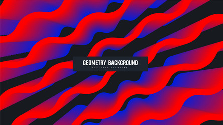 geometric background gradient diagonal zigzag vector image