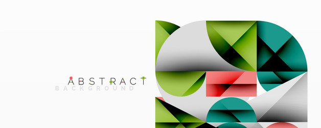 abstract geometric design with intersecting vector image
