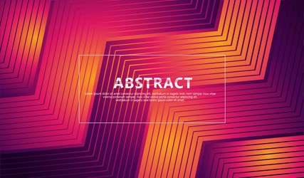 abstract lines on triangle shape background vector