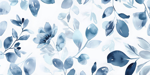 abstract botanical in pattern background blossom vector image