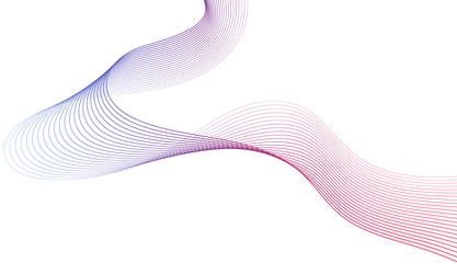 Abstract colorful wave element for design digital vector
