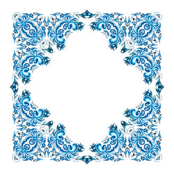 winter frame from abstract element vector image