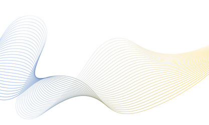 abstract colorful wave element for design digital vector image